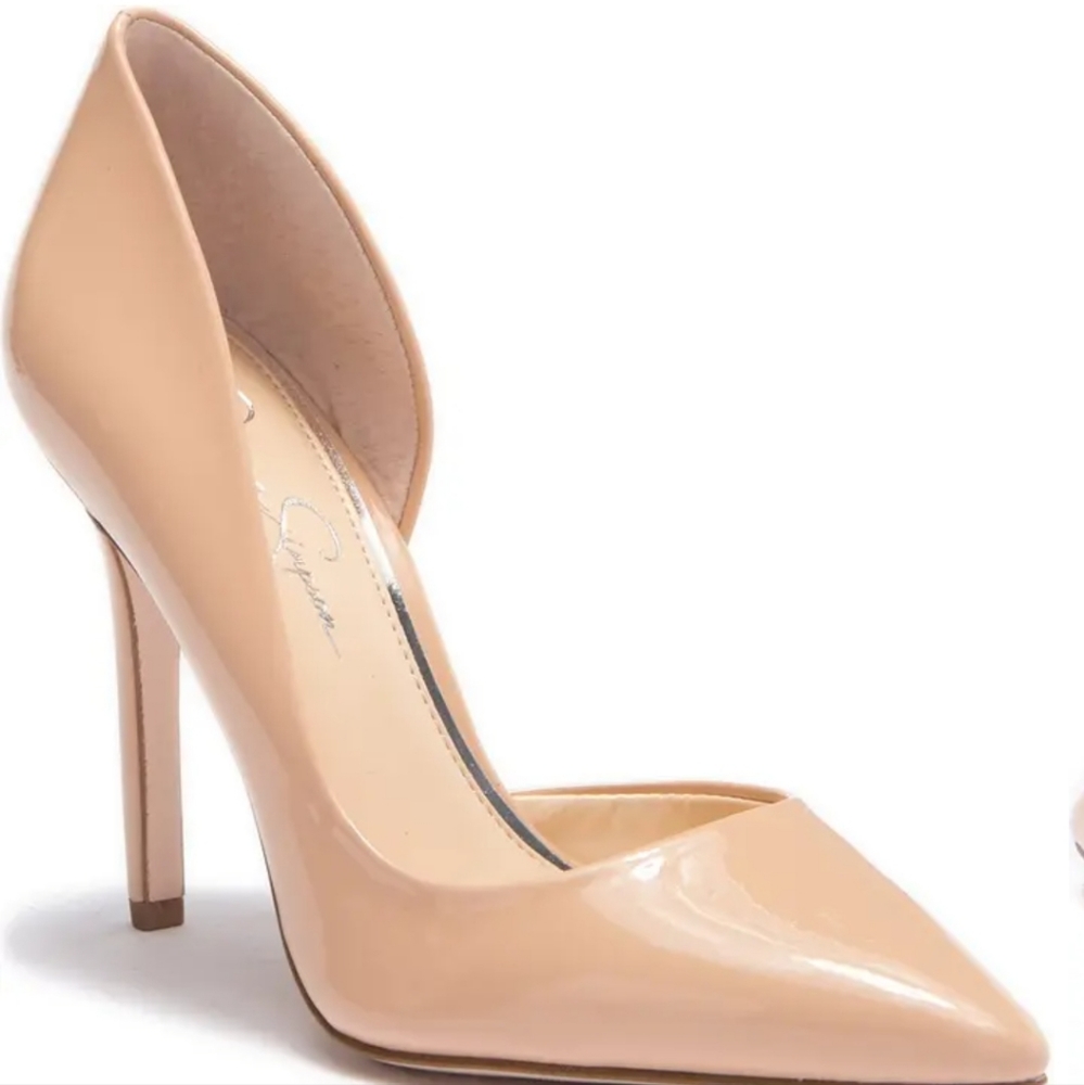 Jessica Sympson beige pump